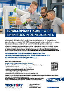 techtory flyer praktikum