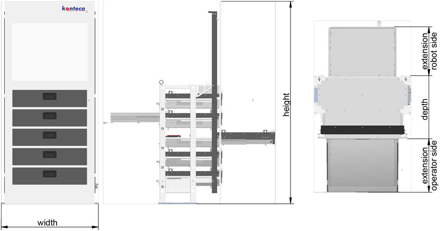 techtory drawer storage en