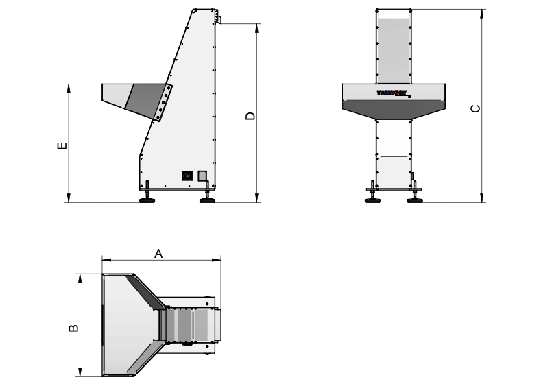 Techtory - step-feeder-storage | CAD-Zeichnung