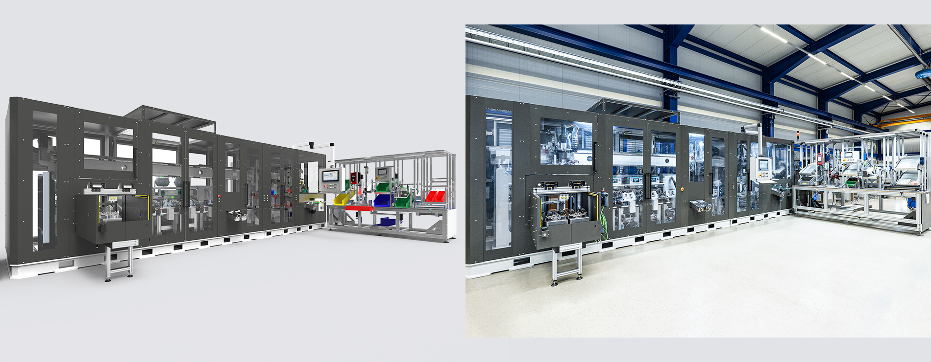 Montageautomation: Montage- und Prüfanlage für Kugelhähne