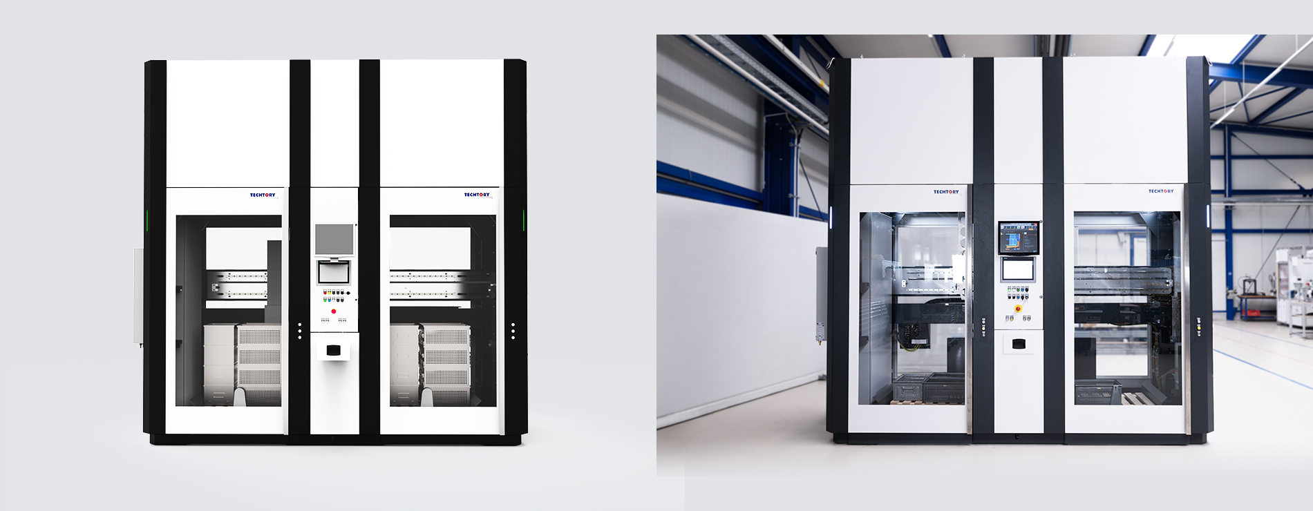 Custom Plant Engineering – Modular Palletizing System for Storage Rollers